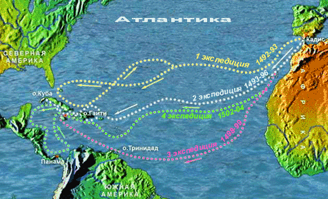 Карта Колумба