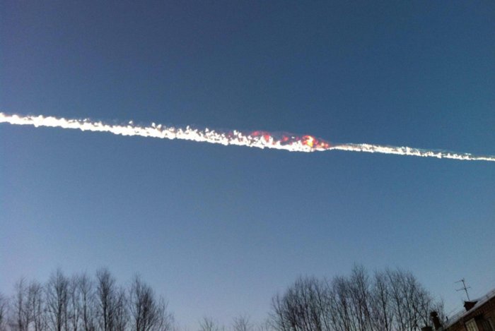 Болид в Челябенске 15.02.2013