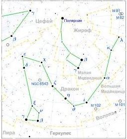 Рис. 10. Созвездие Большой Медведицы