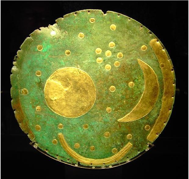 Рис. 2. Изображение диска из Небры Д. Бахмана