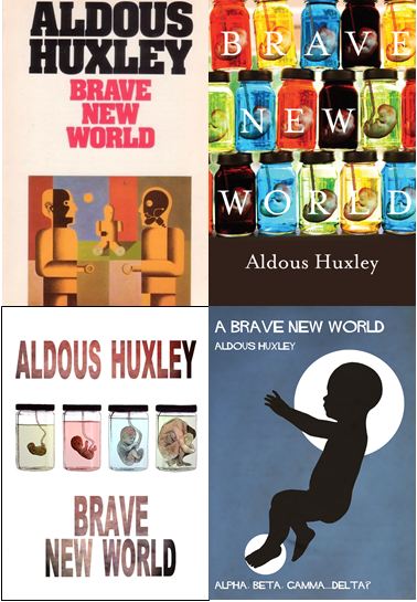 Brave New World, Хаксли, 1932.jpg Глобальные центры по управлению «электронным правительством». Технология создания «глобальной номенклатуры»