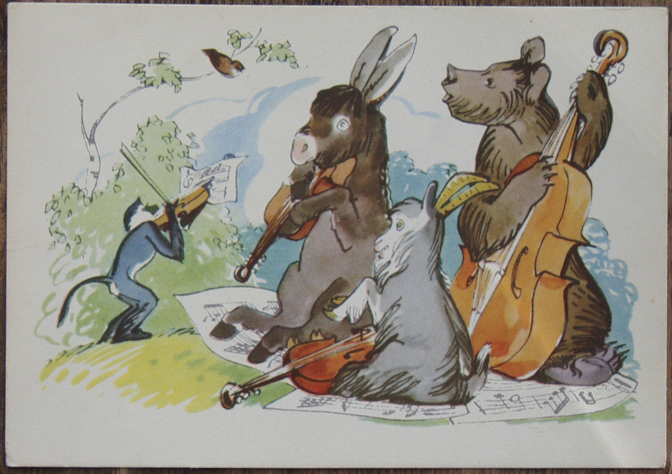 ЗАТЕЯЛИ СЫГРАТЬ КВАРТЕТ...